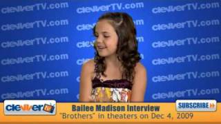 Bailee Madison Just Go With It Interview [upl. by Eihs]