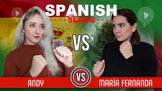 SPAIN VS MEXICO SLANG THE BATTLE ft ANDYGM 🥊 [upl. by Zoba]