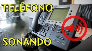 Teléfono sonando  Efecto de sonido [upl. by Sean]