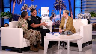 Ellen Meets Deserving Mom and Army Sergeant Son [upl. by Atlas176]