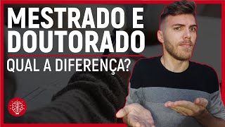 🔥MESTRADO E DOUTORADO QUAL A DIFERENÇA   O QUE É PÓSGRADUAÇÃO [upl. by Rawde]