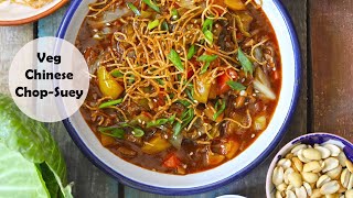 Chinese Chop Suey Recipe  Restaurant Style Veg Chopsuey [upl. by Anaela596]