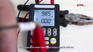 How to use Pt100 sensor with 420mA transmitter [upl. by Ner]