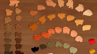 3 Recipes to Mix Skin Colors [upl. by Hplar158]