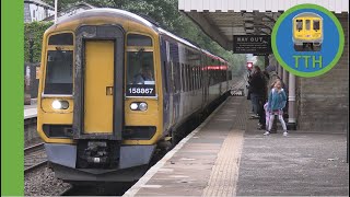 Trains at Hebden Bridge [upl. by Nahtaj]