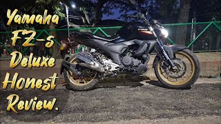 Yamaha FZsFI V3 BS6 Deluxe Honest Review [upl. by Anelram414]