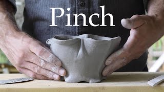 Clay Pinch Pottery Tutorial [upl. by Adyam]