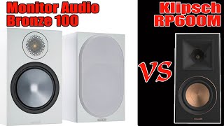 Just Different Taste Monitor Audio Bronze 100 vs Klipsch RP600M Sound Battle with Marantz PM7000N [upl. by Suirada7]