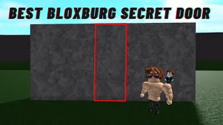 Best Bloxburg Secret Door  Tutorial [upl. by Pippo171]