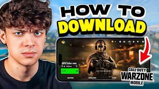 HOW TO DOWNLOAD WARZONE MOBILE [upl. by Frissell]