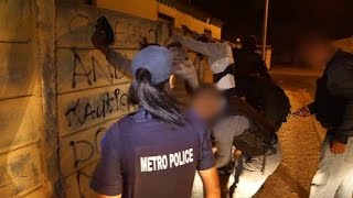 South African police crackdown on gangs [upl. by Helyn]