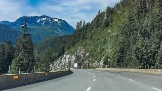 1619 I90 West through Snoqualmie Pass Washington [upl. by Urata]