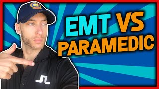 EMT VS PARAMEDIC Differences Between EMT and Paramedic [upl. by Rebah]