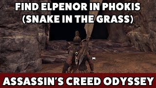 Assassins Creed Odyssey  Find Elpenor in Phokis Snake in the Grass [upl. by Horter]