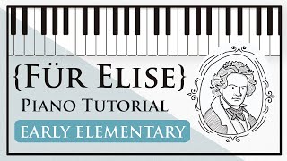 How to Play Für Elise on Piano  Super Easy Tutorial [upl. by Obocaj971]