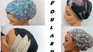 Comment nouer un foulardPartie3turban tutorial [upl. by Kamaria]