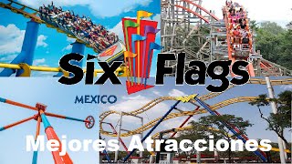 Las 10 Mejores Atracciones de Six Flags México del 2025 [upl. by Nolrev]