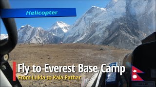 From Lukla to Everest Base Camp by Helicopter [upl. by Euqinay]