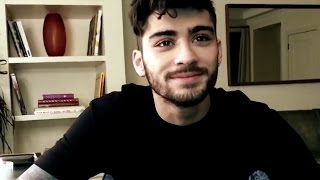 Gigi Hadid ADORABLY Interviews Boyfriend Zayn For Versace Versus Video [upl. by Draned]