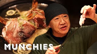 How 3 Michelin Star Sushi Legend Masa Cooks at Home [upl. by Rabaj431]