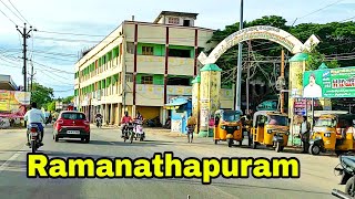 Ramanathapuram Town Car Travel Video  Tamilnadu  India  Mg Travel [upl. by Kohcztiy]