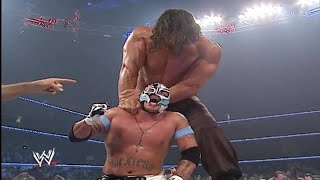 The Great Khali Vs Rey Mysterio amp Batista Saves Rey Mysterio From The Great Khali 720p HD [upl. by Diad617]