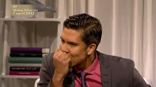 Fredrik Eklund vägrar prata svenska with English subtitles  Malou Efter tio TV4 [upl. by Gies]