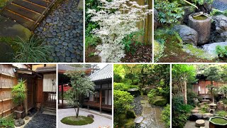 35 Lovely Small Japanese Garden Design Ideas [upl. by Aeynod]