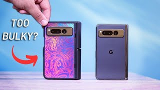 Dbrand Grip Case Review for Pixel Fold [upl. by Naitsyrk]