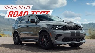 2021 Dodge Durango SRT Hellcat  MotorWeek Road Test [upl. by Inalem]