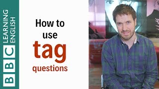 How to use tag questions  English In A Minute [upl. by Riplex]