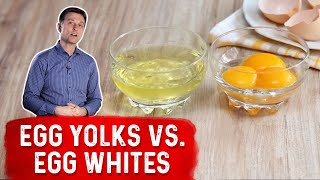 Egg Yolk vs Egg Whites – Which One is Healthier – DrBerg [upl. by Airitac]