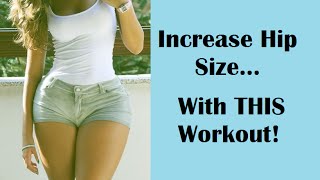 7 Exercises for BIGGER Hips  How to Fix Your Hip Dips [upl. by Liamsi]