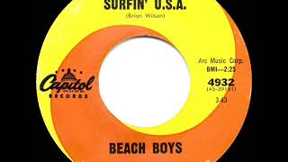 1963 HITS ARCHIVE Surfin’ USA  Beach Boys a 2 record [upl. by Felty]