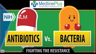 Antibiotics vs Bacteria Fighting the Resistance [upl. by Ydal]