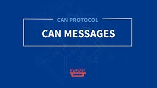 Kvaser CAN Protocol Course CAN Message Types Part 2 [upl. by Moriyama]