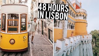 48 Hours in Lisbon Portugal  Everything to See amp Do [upl. by Jamison500]