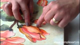 Tutorial  Decoupage 3D [upl. by Milde936]