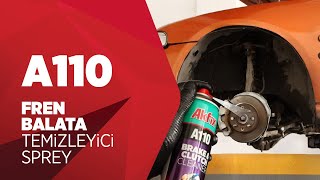 Akfix A110 Fren Balata Temizleyici Sprey [upl. by Leakcim]