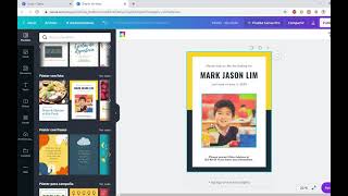 Cómo hacer un afiche en CANVA [upl. by Matthaeus]