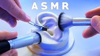 ASMR XXL Brushing amp Brushes ONLY Compilation NO TALKING Tingle Study Sleep Relax [upl. by Baecher]