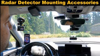 Best Radar Detector Mounting Accessories [upl. by Beatty]