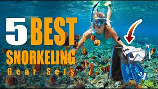 Top 5 Best Snorkeling Gear  Snorkel Sets For Beginners  Reviews amp Price Comparison [upl. by Senga]