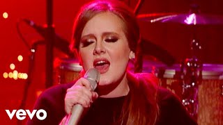 Adele  Turning Tables Live on Letterman [upl. by Aicssej194]