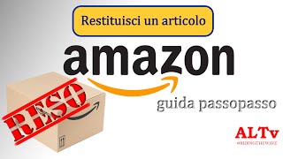 Reso su Amazon  Procedura passopasso [upl. by Adohr]