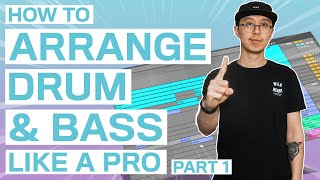 How to Arrange Drum and Bass Music  Minimal DNB Ableton Tutorial Part 1 [upl. by Ssej]