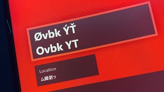 How to get weird font on gamer tag Xbox [upl. by Ahsata]