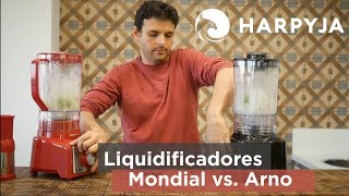 Comparativo de liquidificadores  Mondial L1000 vs Arno Power Max 1000 [upl. by Buchanan]