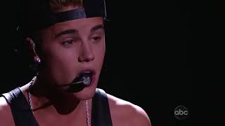 Justin Bieber  As Long As You Love MeBeauty And A Beat 2012 American Music Awards HD [upl. by Enomal149]