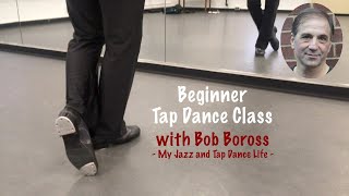 Beginner Tap Dance Class Exercises amp Combination [upl. by Atnad]